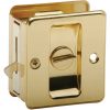 Wholesale 😀 Schlage Privacy Polished Brass Pocket Door Lock Pull 🌟