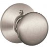 Best Sale 💯 Schlage Plymouth Knob Satin Nickel Non-Turning Lock 🌟