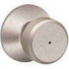Wholesale 😍 Schlage Bowery Knob Satin Nickel Bed And Bath Lock ✔️