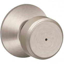 Wholesale 😍 Schlage Bowery Knob Satin Nickel Bed And Bath Lock ✔️