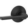 Buy ⌛ Schlage Latitude Matte Black Passage Door Lever 🎉