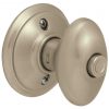 Hot Sale 😍 Schlage Siena Egg Satin Nickel Bed & Bath Door Knob ❤️