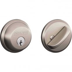 Brand new 😉 Schlage Satin Nickel Maximum Security Single Cylinder Deadbolt 🔔
