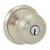 Promo 👏 Schlage Georgian Satin Nickel Entry Door Knob ✨