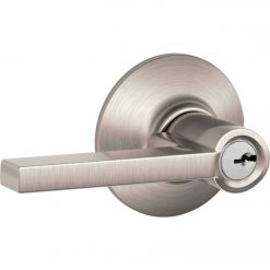 Top 10 🔔 Schlage Latitude Satin Nickel Keyed Entry Door Lever ⭐