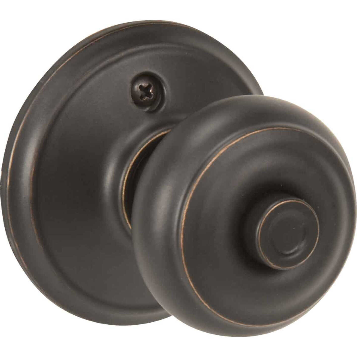 Cheapest 🎉 Schlage Georgian Aged Bronze Bed & Bath Door Knob 😉 - Image 2