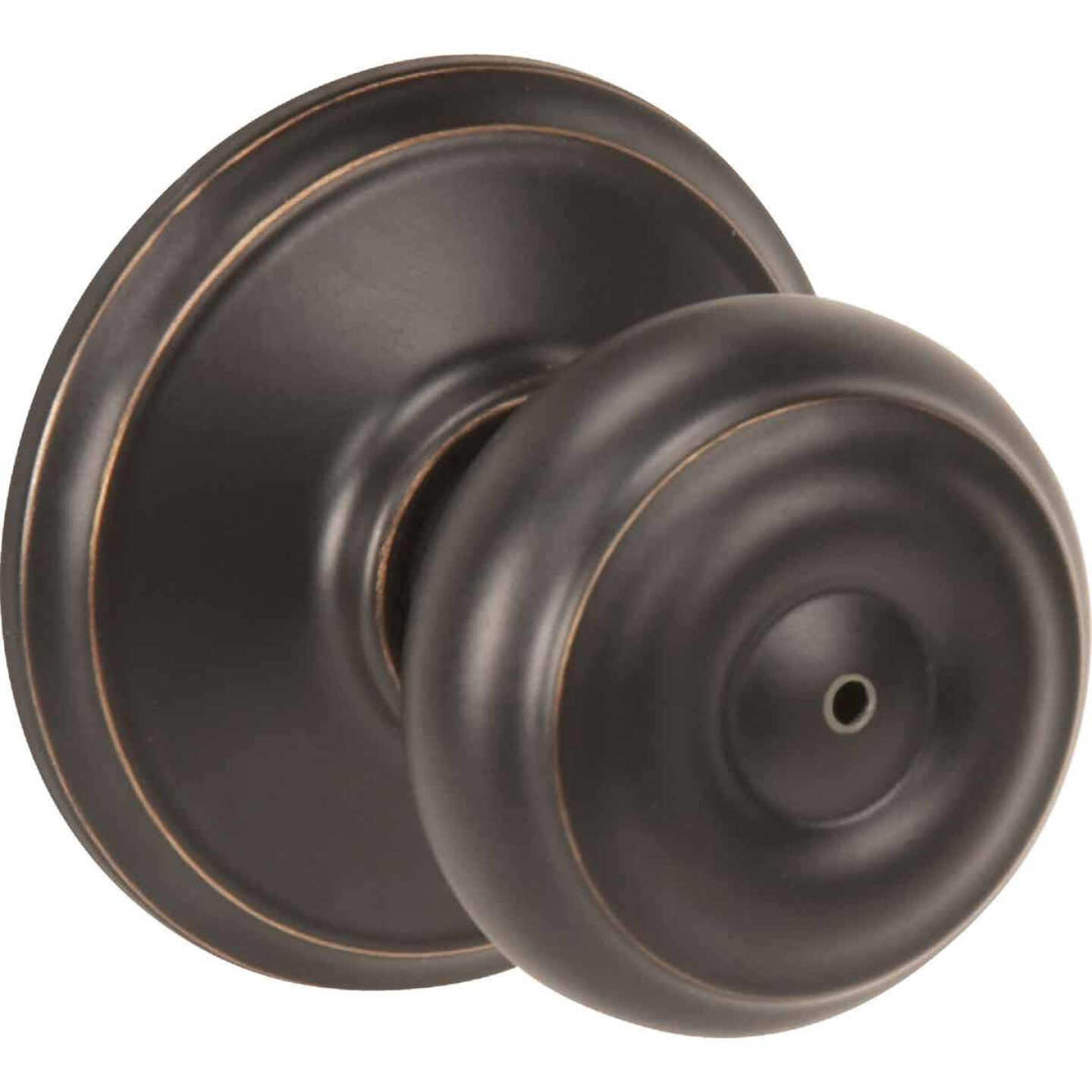 Cheapest 🎉 Schlage Georgian Aged Bronze Bed & Bath Door Knob 😉 - Image 4