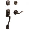 Flash Sale ⭐ Schlage Aged Bronze Entry Door Handleset With Accent Lever 😍