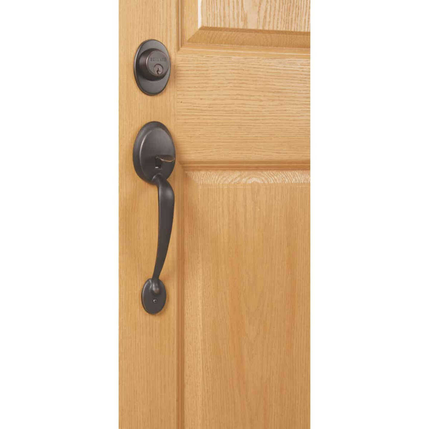 Flash Sale 👏 Schlage Aged Bronze Entry Door Handleset With Georgian Knob 🔥 - Image 7