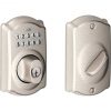 Best deal ⌛ Schlage Keypad Satin Nickel Electronic Deadbolt ❤️