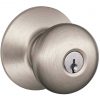 Best deal 🎁 Schlage Plymouth Knob Satin Nickel Keyed Entry Lock 🌟