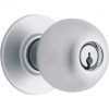Cheapest 🤩 Schlage Satin Chrome Storeroom Door Knob Lockset 🎁
