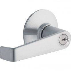 Deals 🛒 Schlage Satin Chrome Elan Entry Door Lever 👏