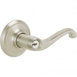 Best reviews of 🌟 Schlage Satin Nickel Flair Entry Door Lever ✔️