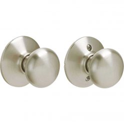 Flash Sale 😀 Schlage Plymouth Satin Nickel Hall & Closet Door Knob 💯