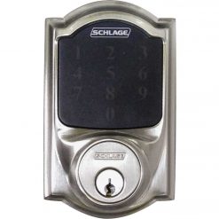 Wholesale 🧨 Schlage Connect Touchscreen Satin Nickel Electronic Deadbolt 👍