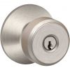 Best Pirce 🤩 Schlage Bowery Satin Nickel Knob Keyed Entry Door Knob 🥰