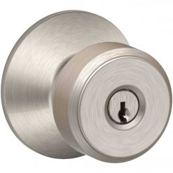 Best Pirce 🤩 Schlage Bowery Satin Nickel Knob Keyed Entry Door Knob 🥰
