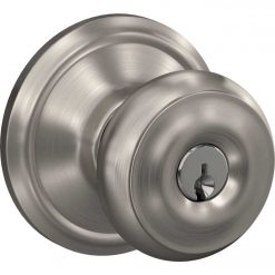 Best Pirce 🛒 Schlage Georgian Satin Nickel Entry Door Knob 🌟