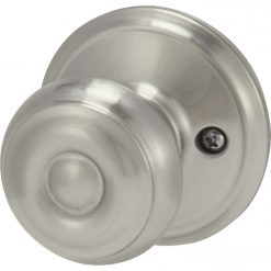 Cheapest 🧨 Schlage Satin Nickel Georgian Dummy Door Knob ❤️