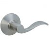 Promo 😉 Schlage Satin Nickel Right-Hand Accent Dummy Door Lever ✔️