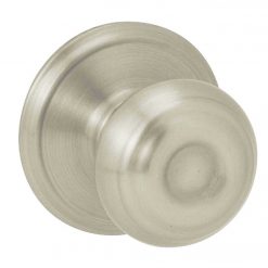 Promo 🌟 Schlage Georgian Satin Nickel Hall & Closet Door Knob ✔️