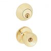 Wholesale 🧨 Schlage Dexter Bright Brass Deadbolt And Door Knob Combo ✔️