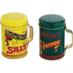 Promo ✔️ Norpro 10 Oz. Tin Nostalgic Salt & Pepper Shaker Set 🧨