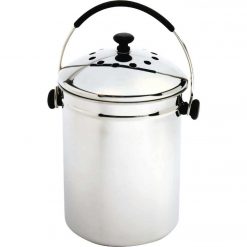 Budget 🔔 Norpro 1 Gallon Stainless Steel Compost Keeper 👏