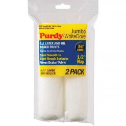 Discount 🛒 Purdy White Dove 6-1/2 In. X 1/2 In. Jumbo Mini Woven Fabric Roller Cover (2-Pack) 🔥