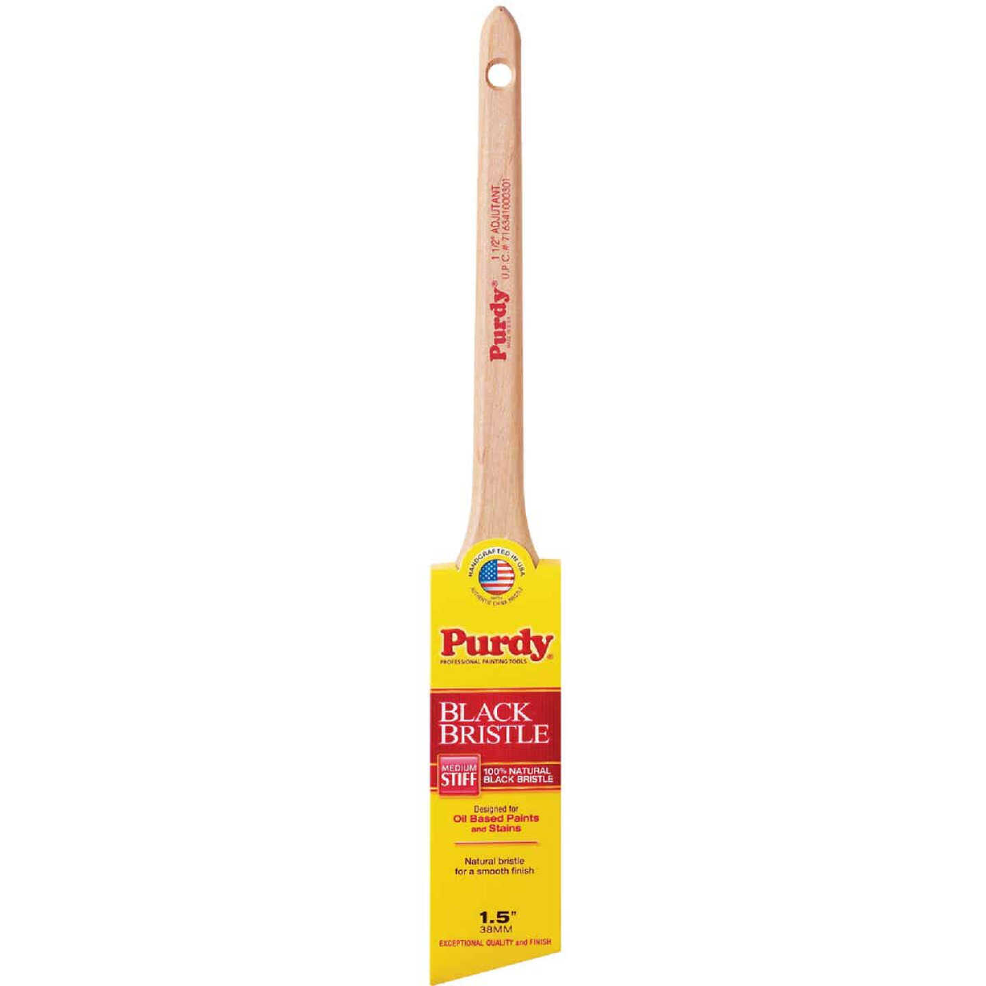 Cheap 😉 Purdy Black Bristle 1-1/2 In. Angular Trim Paint Brush ✔️