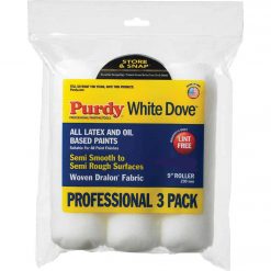 Brand new 🧨 Purdy White Dove 9 In. X 3/8 In. Woven Fabric Roller Cover (3-Pack) ❤️