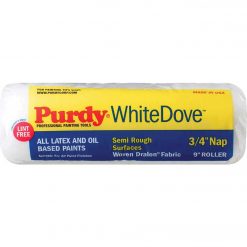 Best reviews of 😀 Purdy White Dove 9 In. X 3/4 In. Woven Fabric Roller Cover ✔️