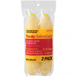 Deals ✔️ Purdy Golden Eagle 6-1/2 In. X 1/2 In. Mini Knit Fabric Roller Cover (2-Pack) 😍