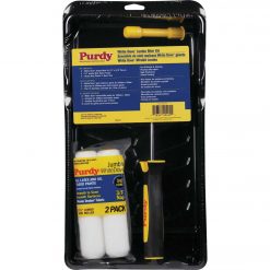 Hot Sale ⭐ Purdy White Dove 6.5 In. X 3/8 In. Jumbo Mini Trim Roller Kit (4 Piece) ✔️